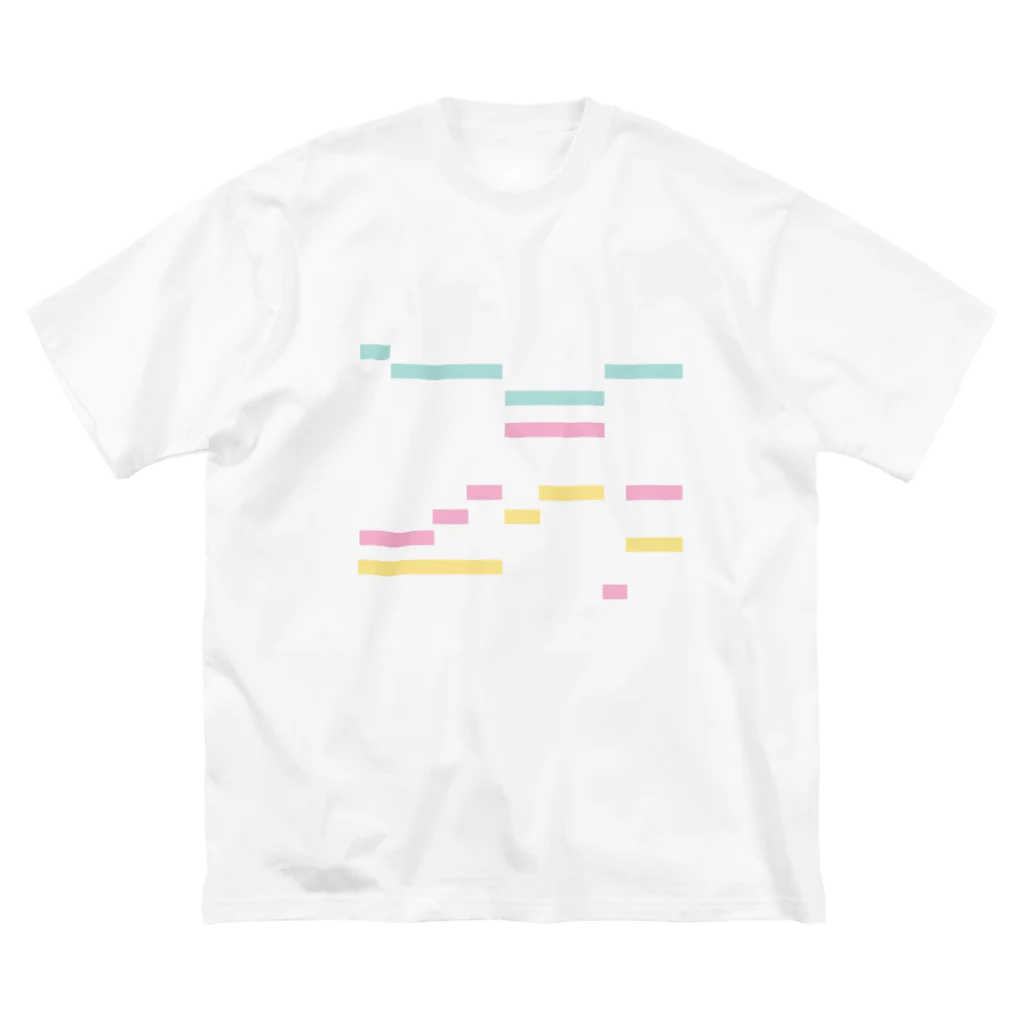 朝が嫌いだ。のmelody ビッグシルエットTシャツ