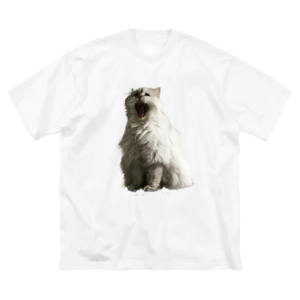 大変かわいらしい猫のグッズ屋さんの咆哮 ビッグシルエットTシャツ