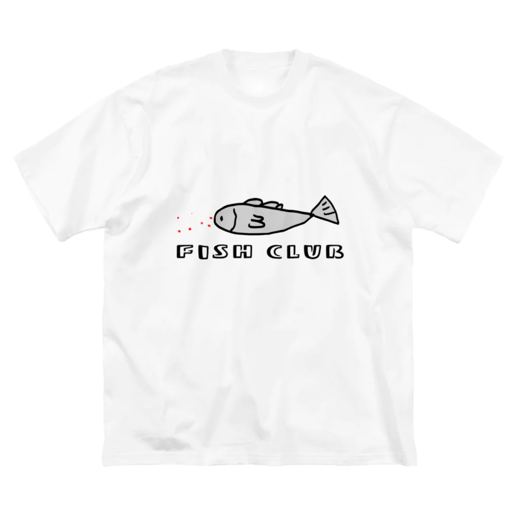 seventy_sevenのfish club Big T-Shirt