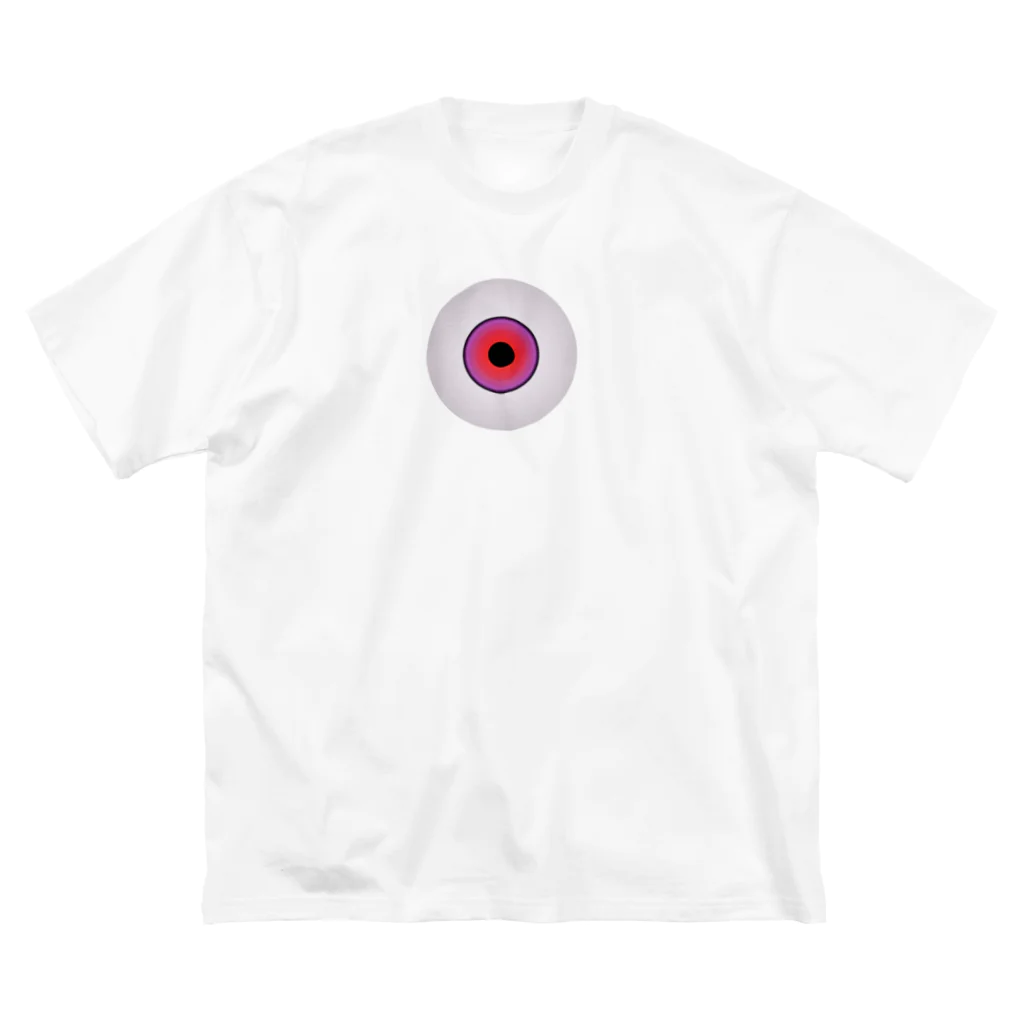 lisz-marketのeye-01 ビッグシルエットTシャツ