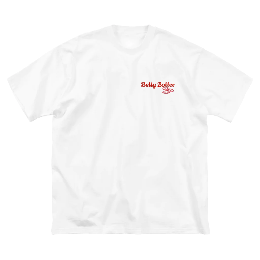 BettyBotter323のTongue Twister Vol.3 〜ベティがバターを買った 赤ver.〜 Big T-Shirt