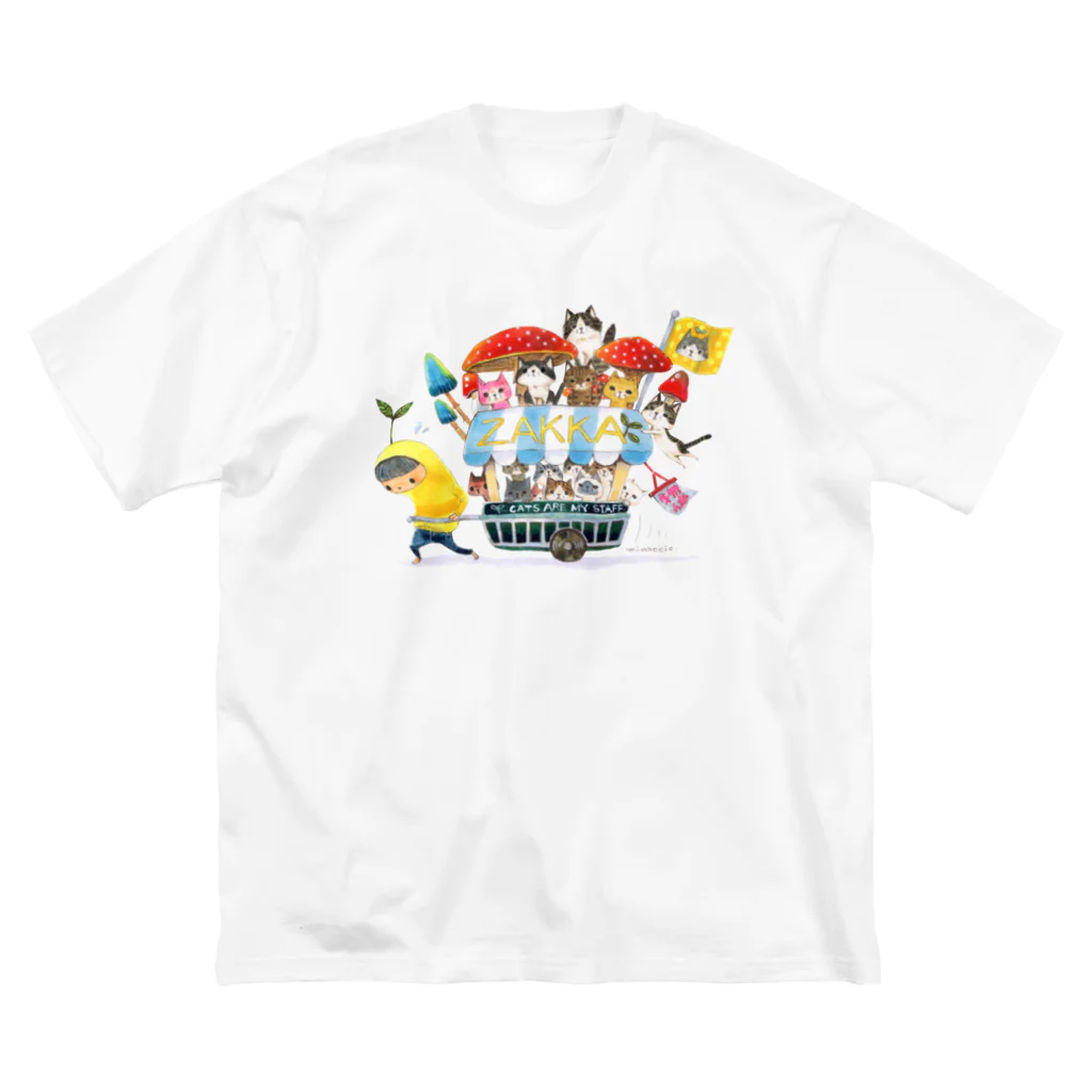 nekokoworksのねこの雑貨屋さん Big T-Shirt