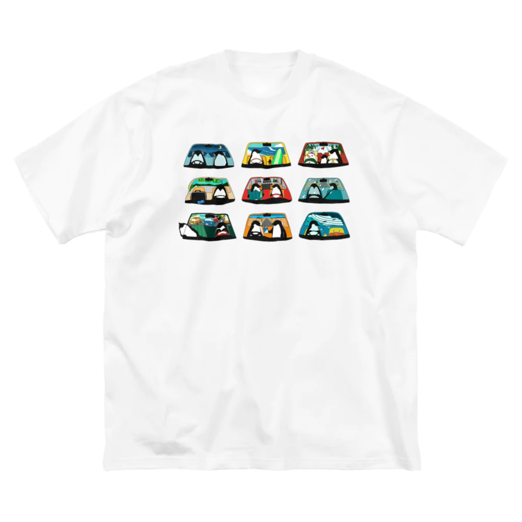 ムクのペンギン・ドライブ Big T-Shirt