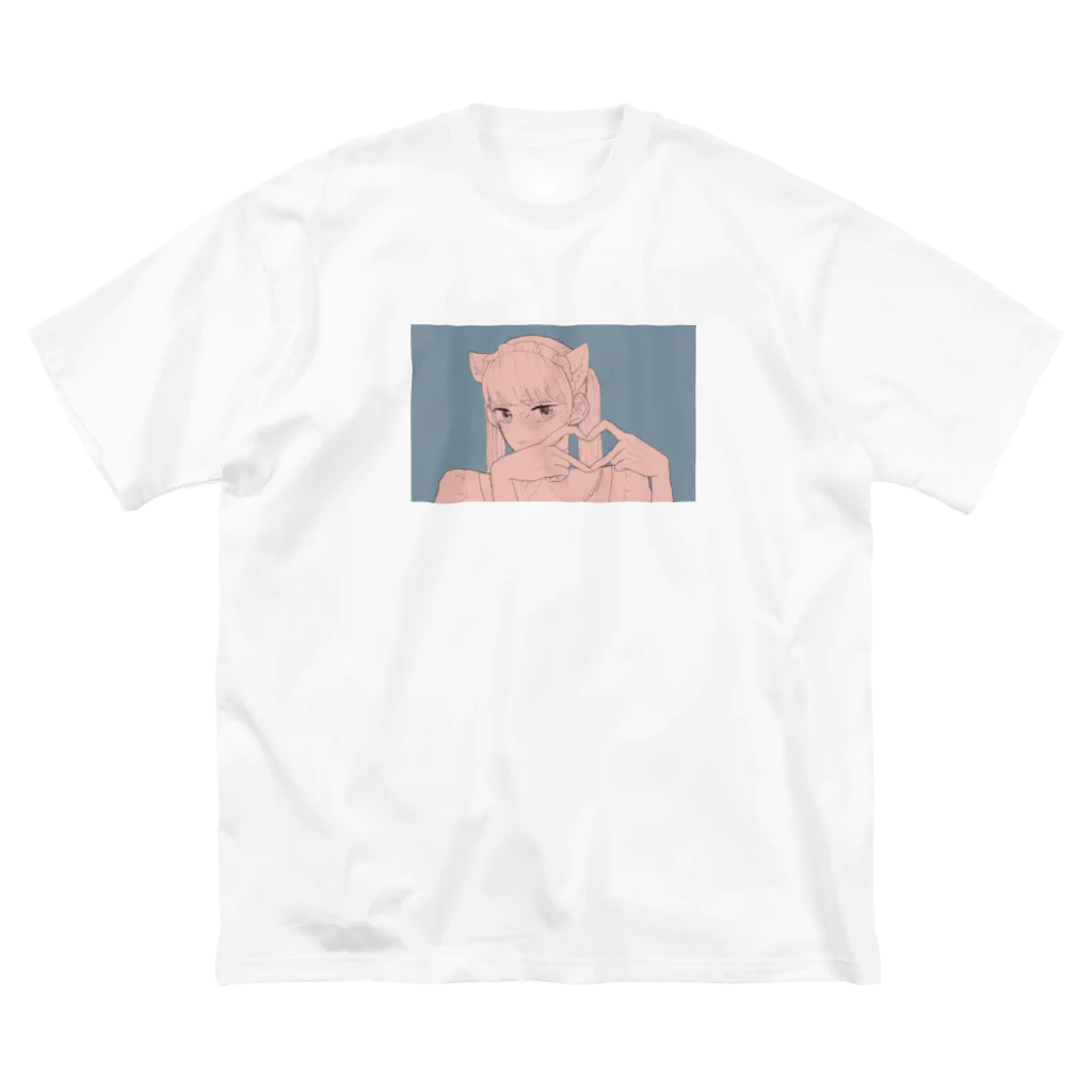 レモネード2世のメイド安藤くん（青ピンク） Big T-Shirt