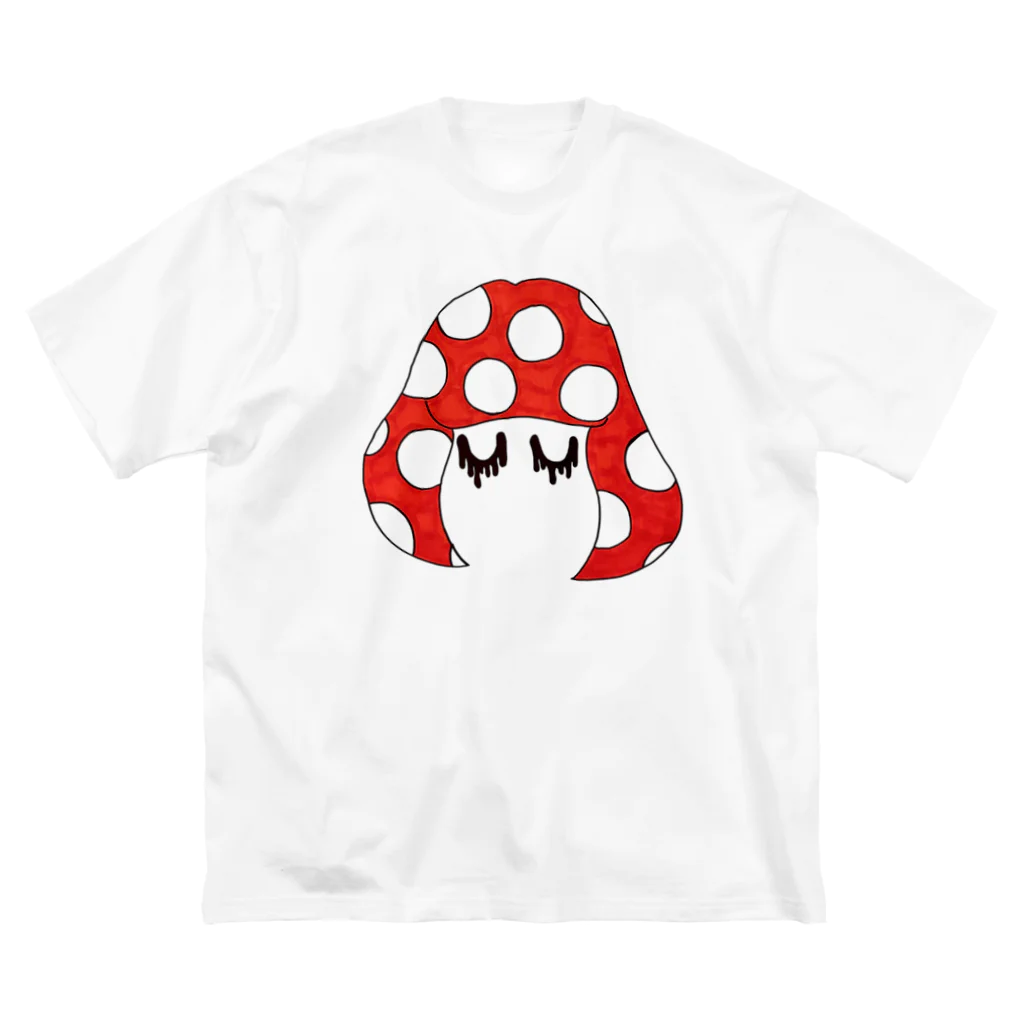 R!CO.NICOの水玉おんなのこ Big T-Shirt