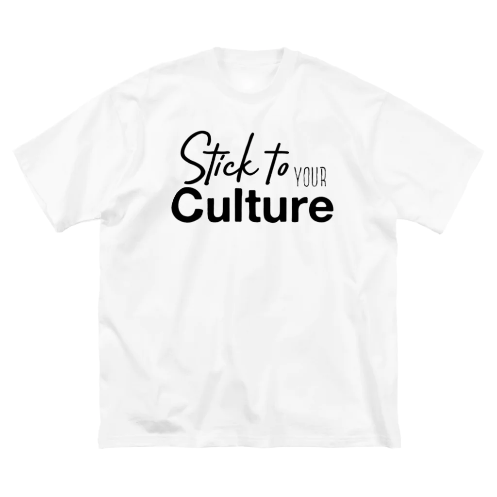 Stick To Your CultureのSTYC logo ビッグシルエットTシャツ