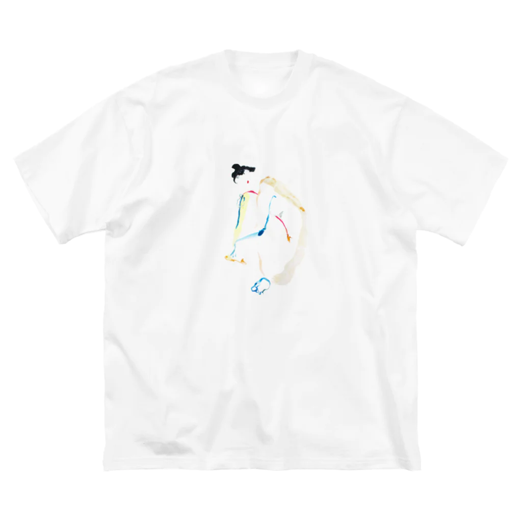 sasamanaのヌードクロッキーG ビッグシルエットTシャツ