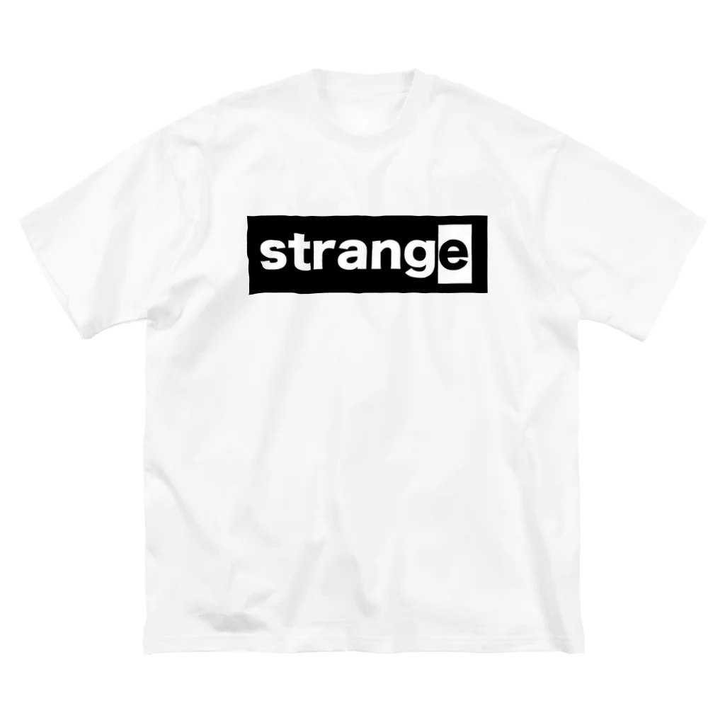 strange world's end web shop SUZURIのstrange world's end strange02ビッグシルエットTシャツ(淡色/濃色) ビッグシルエットTシャツ