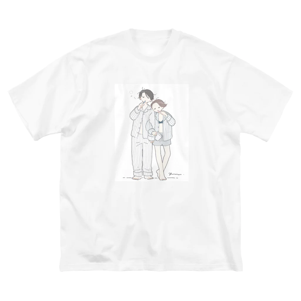 やしろみうのパジャマのカップル ビッグシルエットTシャツ