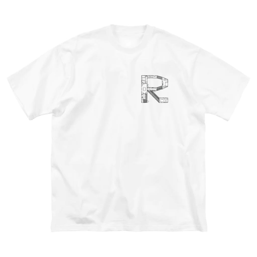 廣瀬優（ひろせゆう）のmadorizu room-R 【間取り図】 ビッグシルエットTシャツ