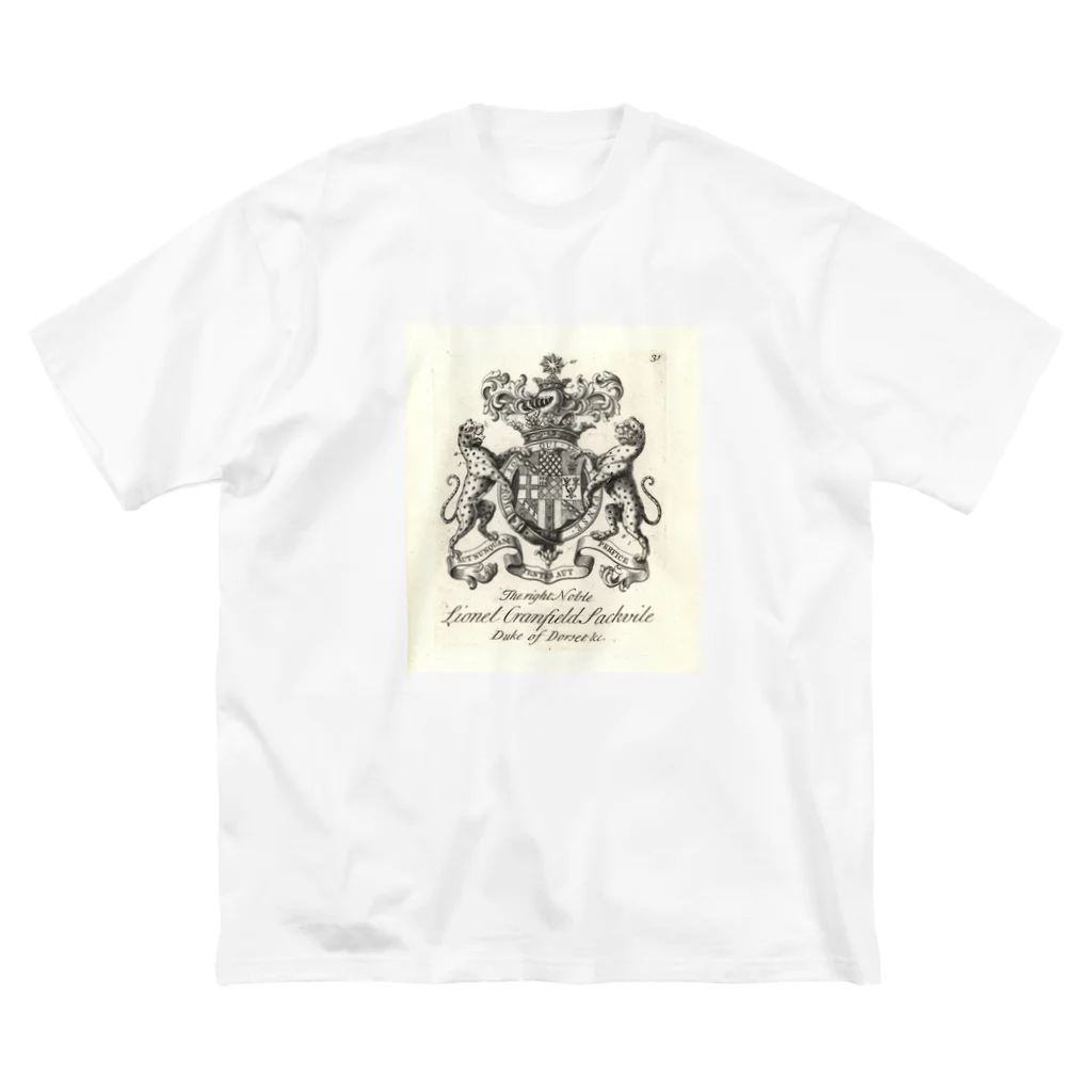 J. Jeffery Print Galleryの英国貴族の紋章 ビッグシルエットTシャツ