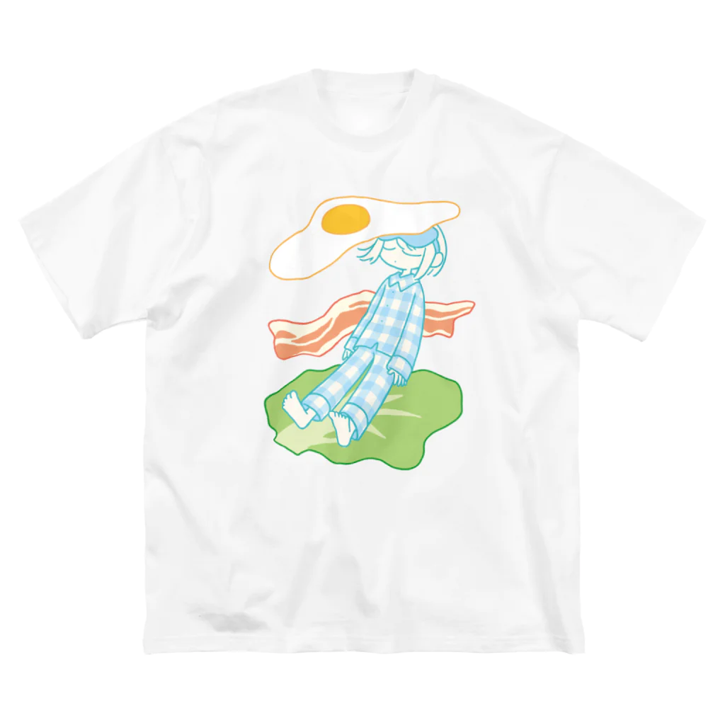 🍣のサンドウィッチのゆめ ビッグシルエットTシャツ