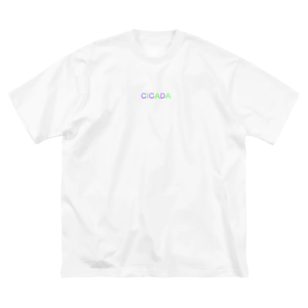 CICADAの蝉 ビッグシルエットTシャツ