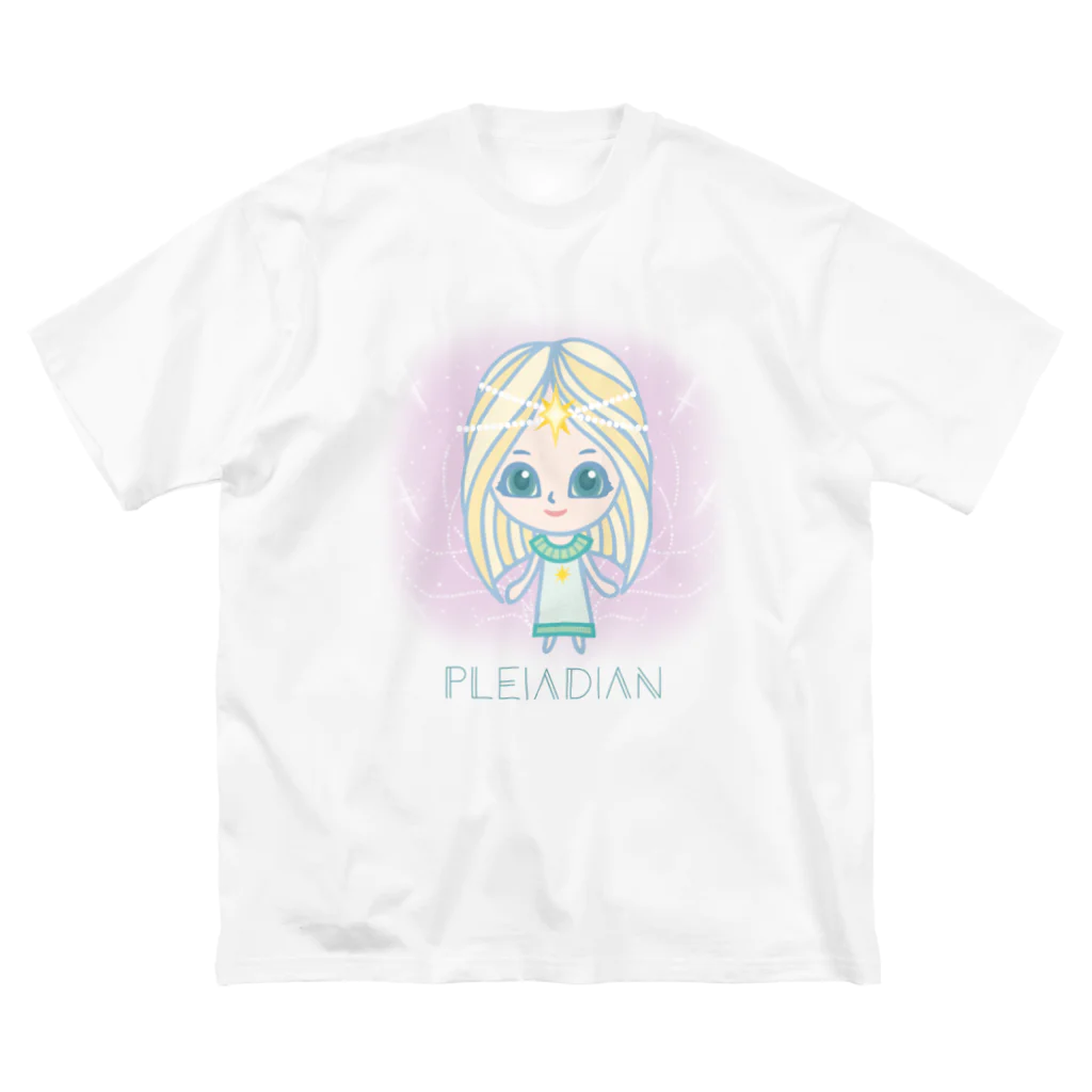 alpacca-creativeのPleiadian（プレアデス星人） ビッグシルエットTシャツ