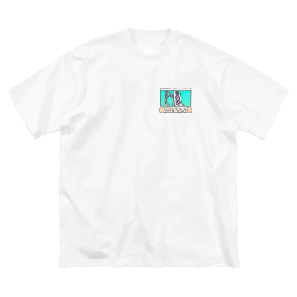 MILKMANIA STOREのsauna ビッグシルエットTシャツ