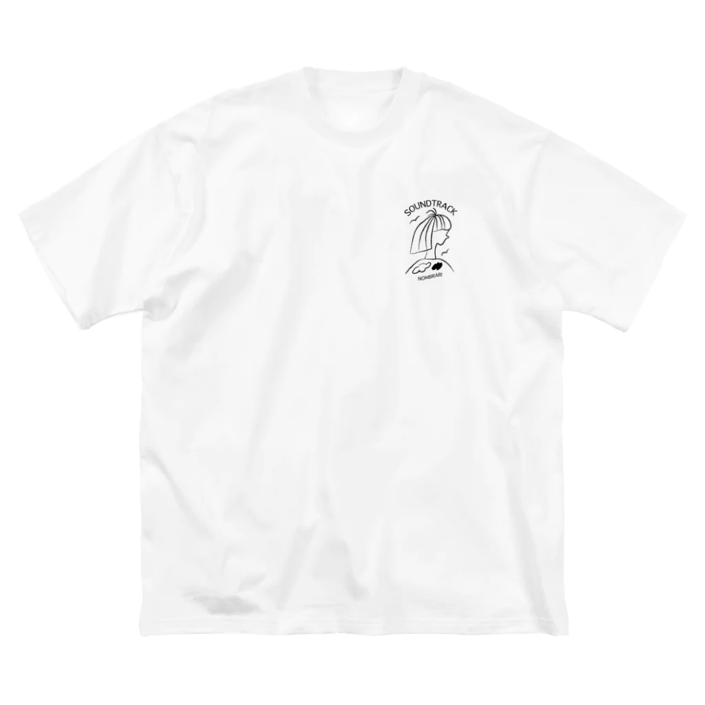 NOMBRARI STOREのSOUND TRACK ビッグシルエットTシャツ