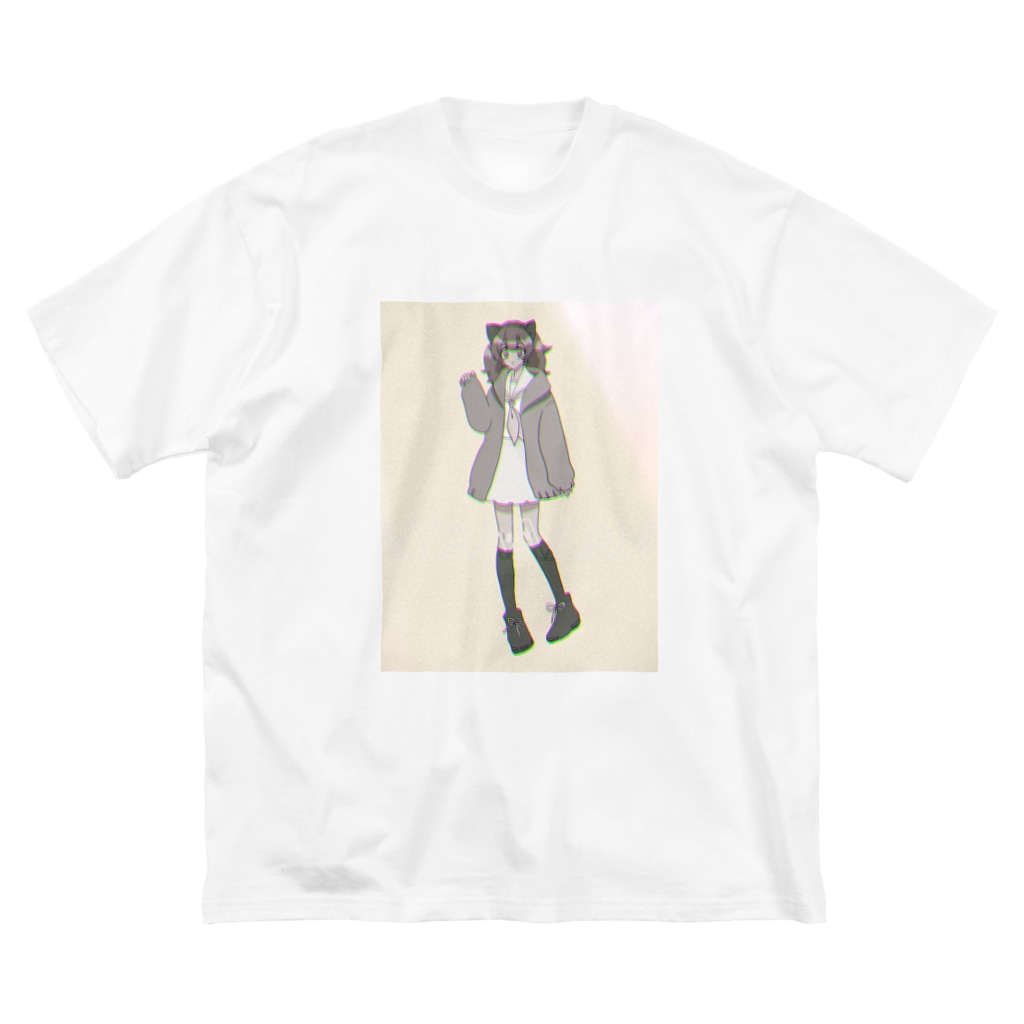 ニャーン女 深山 Mequla のビッグシルエットtシャツ通販 Suzuri スズリ ニャーン女 深山 Mequla のビッグシルエットtシャツ通販 Suzuri スズリ
