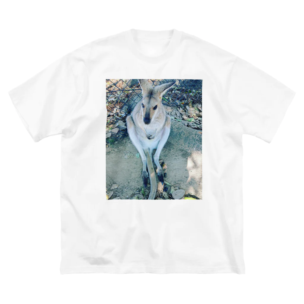 PAINTのカンガルーの赤ちゃん ビッグシルエットTシャツ