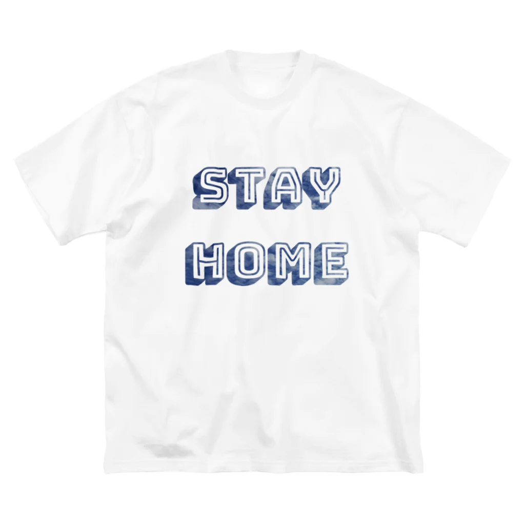 BBRWORKS STORE のSTAY HOME ビッグシルエットTシャツ