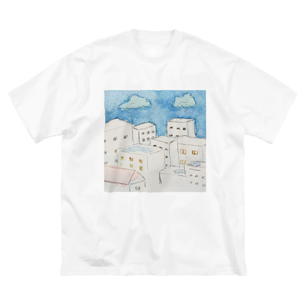 今日も一日ゆるリスト。(もね)の君だけの空の街 Big T-Shirt