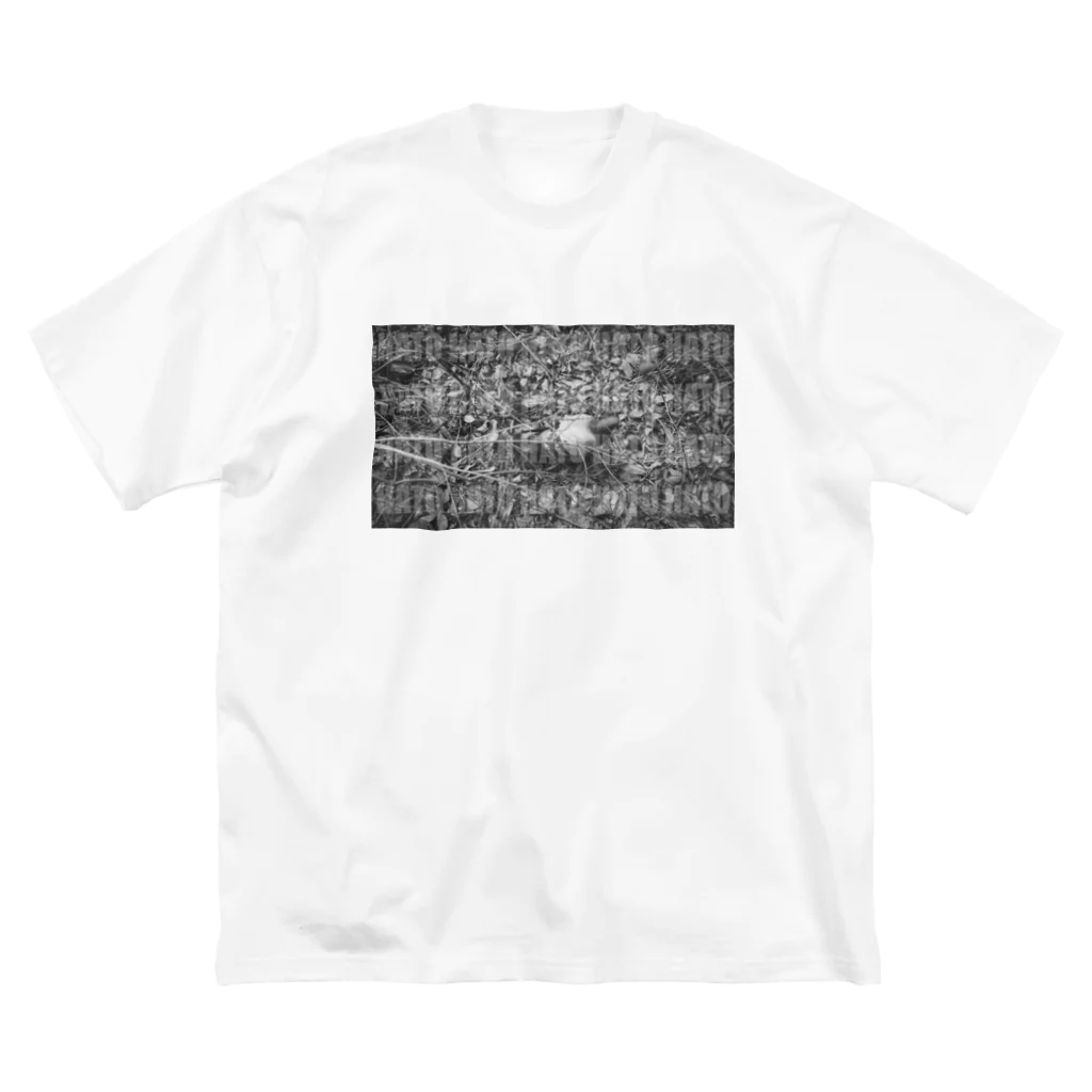 lisz-marketの木漏れ日の中を歩く君 ビッグシルエットTシャツ