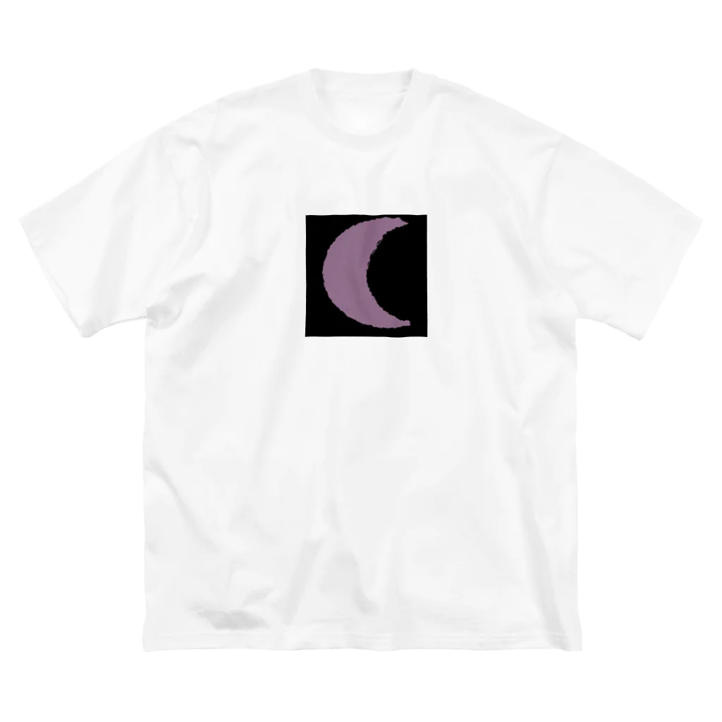 tobe_taoyakaのviolet moon ビッグシルエットTシャツ