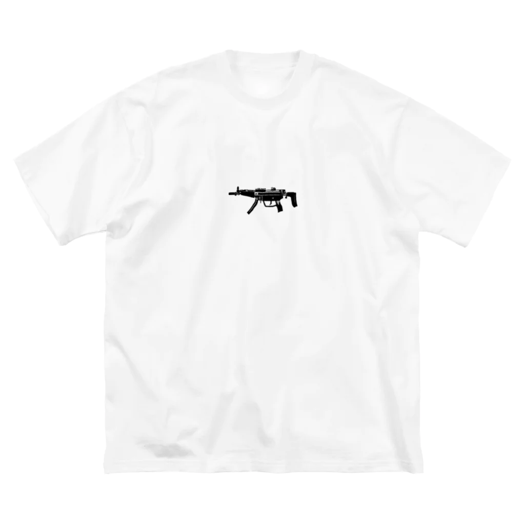 40’s talonのmp5 白 ビッグシルエットTシャツ