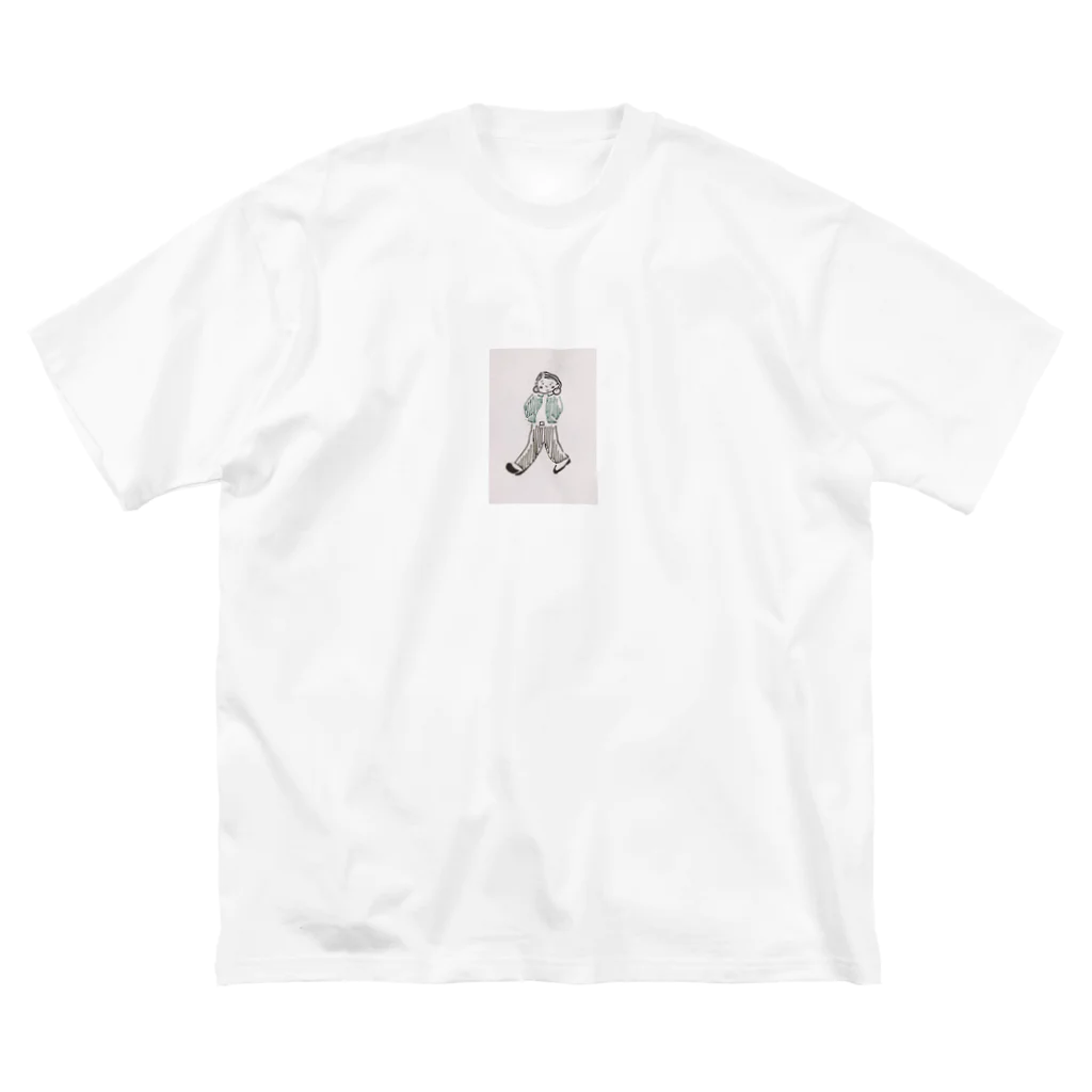 ハマチドーのWALKING ビッグシルエットTシャツ