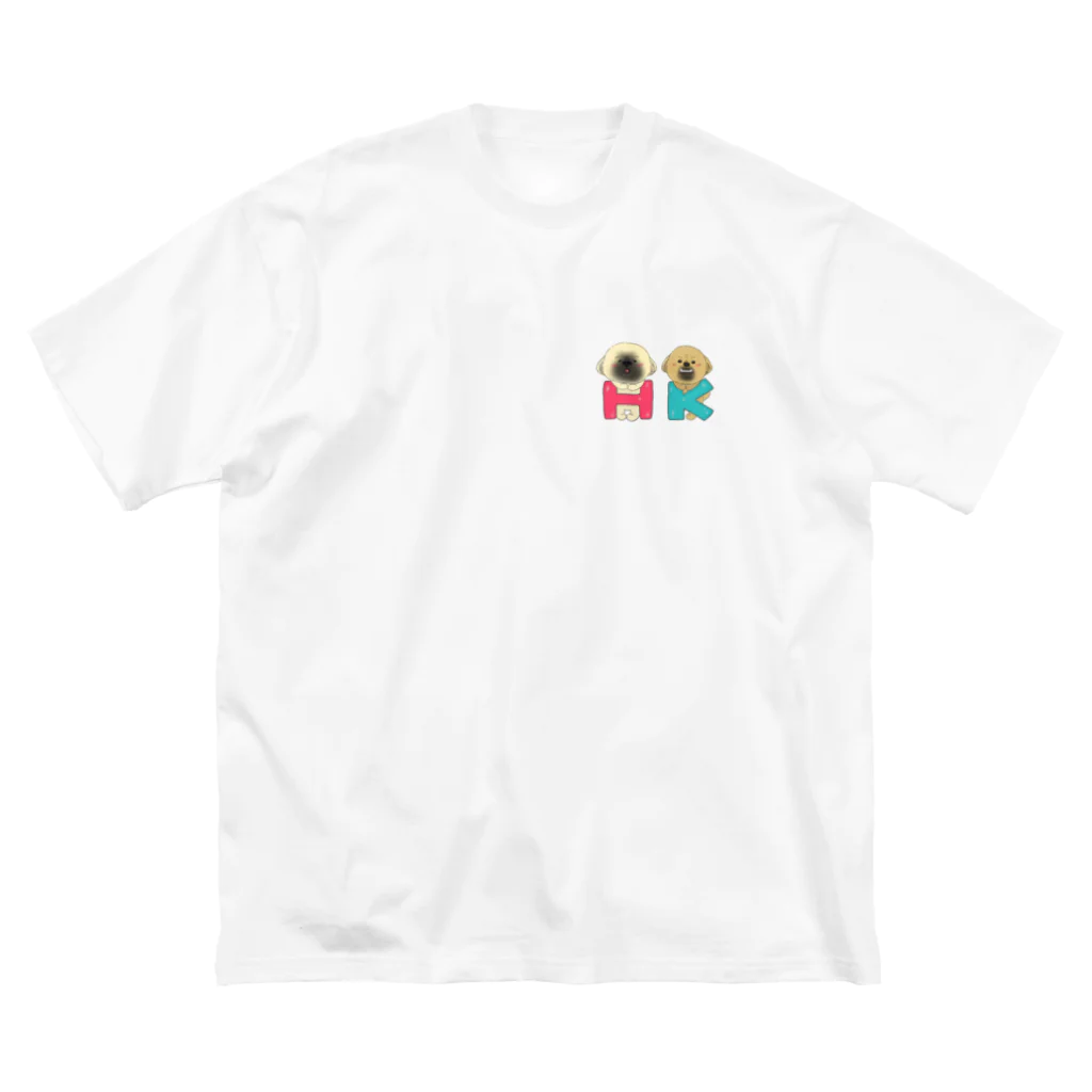 かるび&はらみのかるび&はらみ ビッグシルエットTシャツ