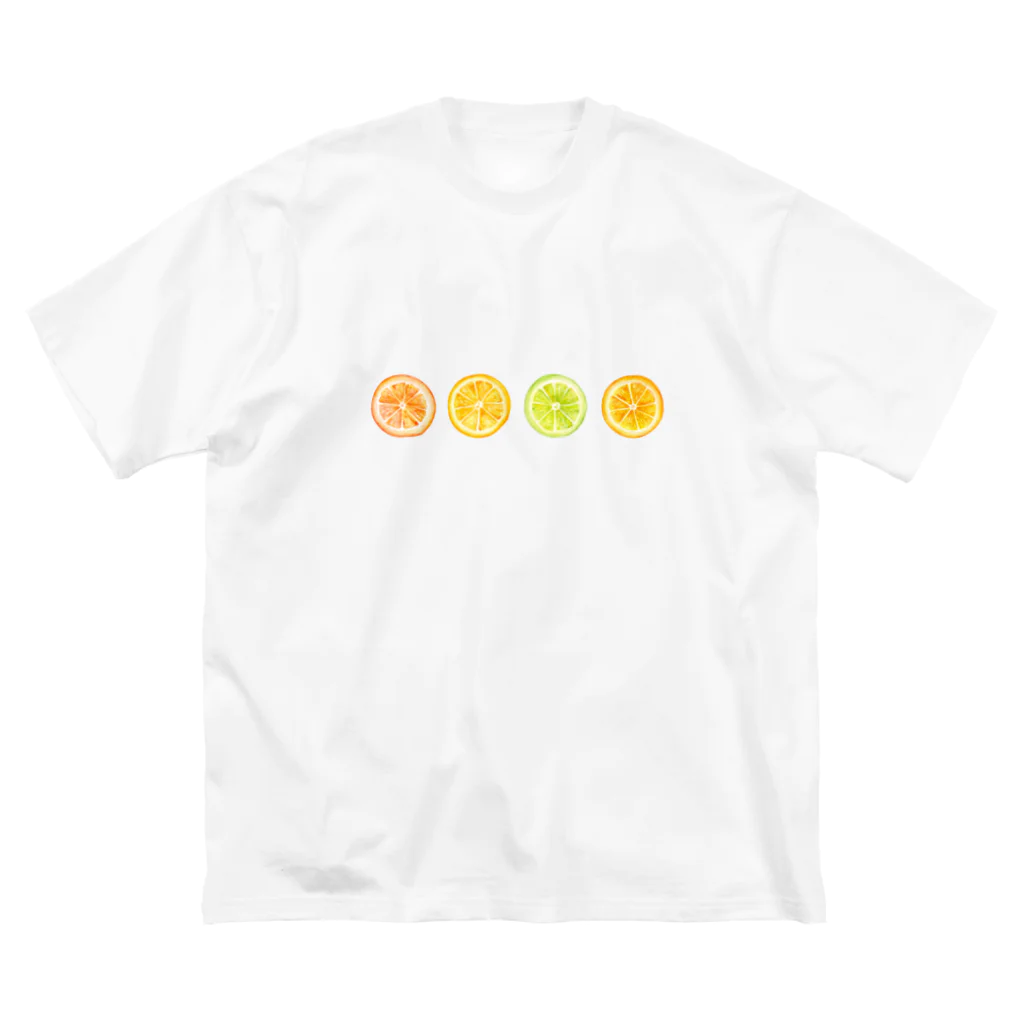 .porteのcitrus ビッグシルエットTシャツ