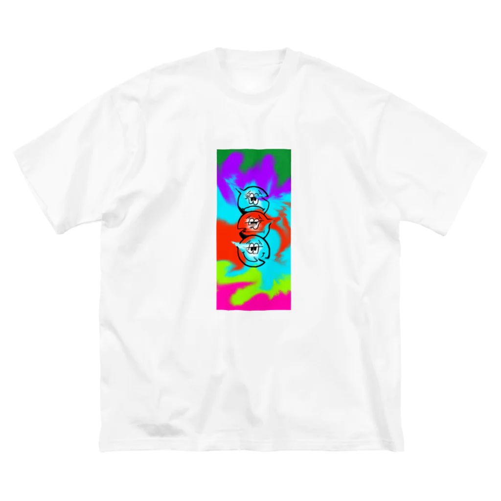 toco tocoのpsychedeli toco. ビッグシルエットTシャツ