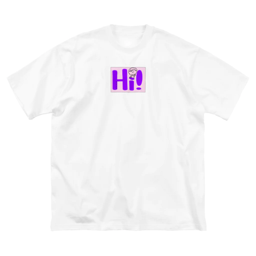 ゆうこの世界のHi!ワイワイフランズ！ ビッグシルエットTシャツ