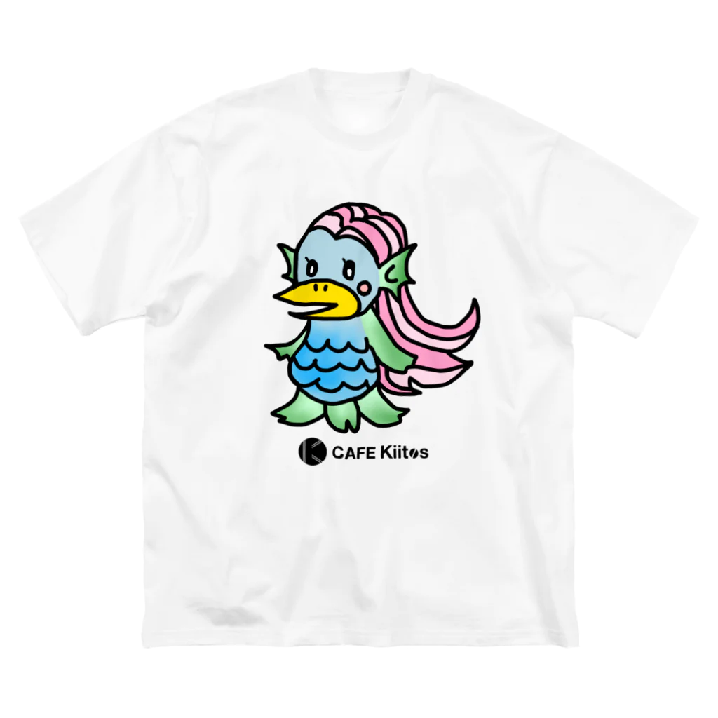 CAFEKiitosの【CAFE Kiitos × AMABIE】シリーズ ビッグシルエットTシャツ