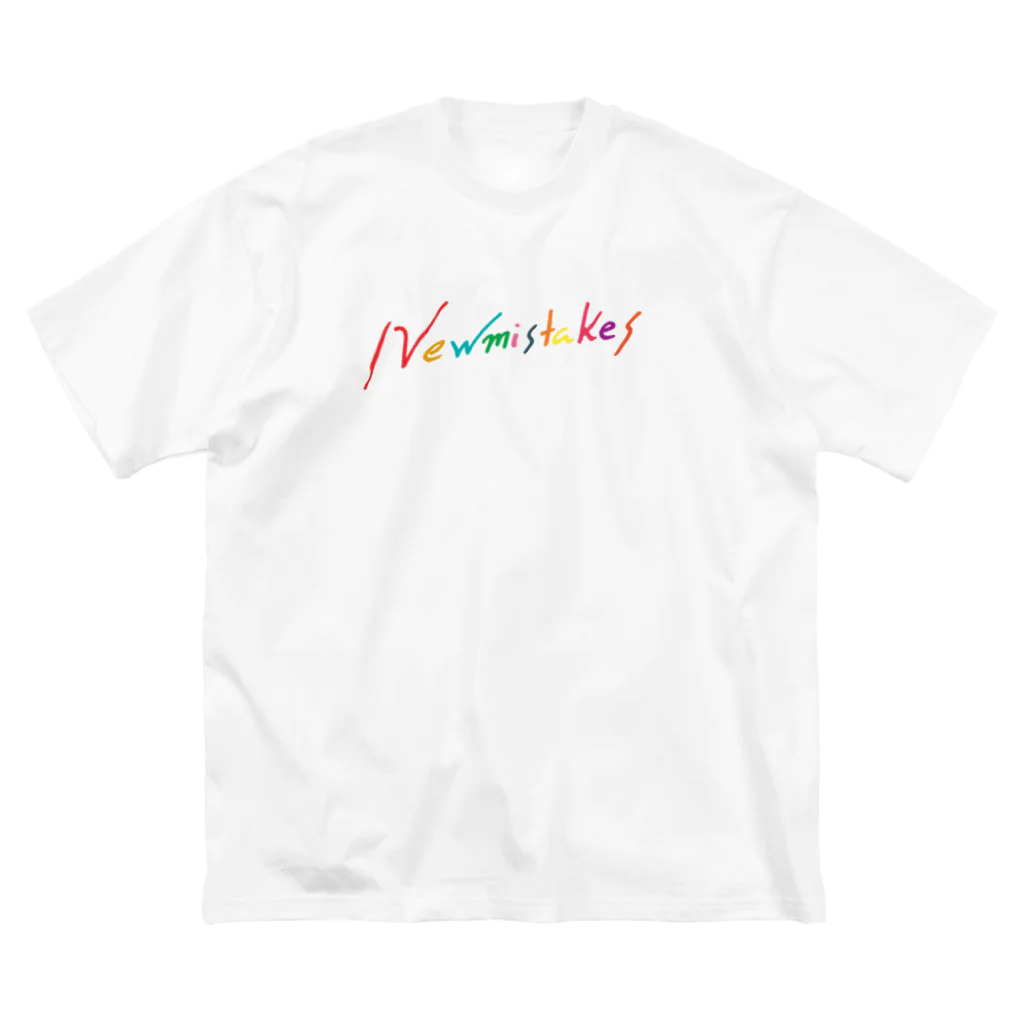 OCHA∞MEのハートに刻むNewmistakes ∞色ロゴ🌈 Big T-Shirt