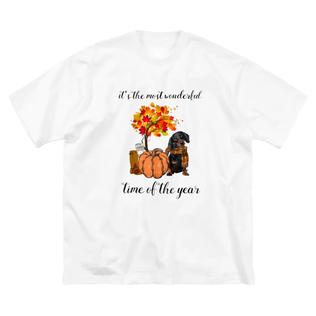 FunnyT-shirtのCute Dog for you^''^. ビッグシルエットTシャツ