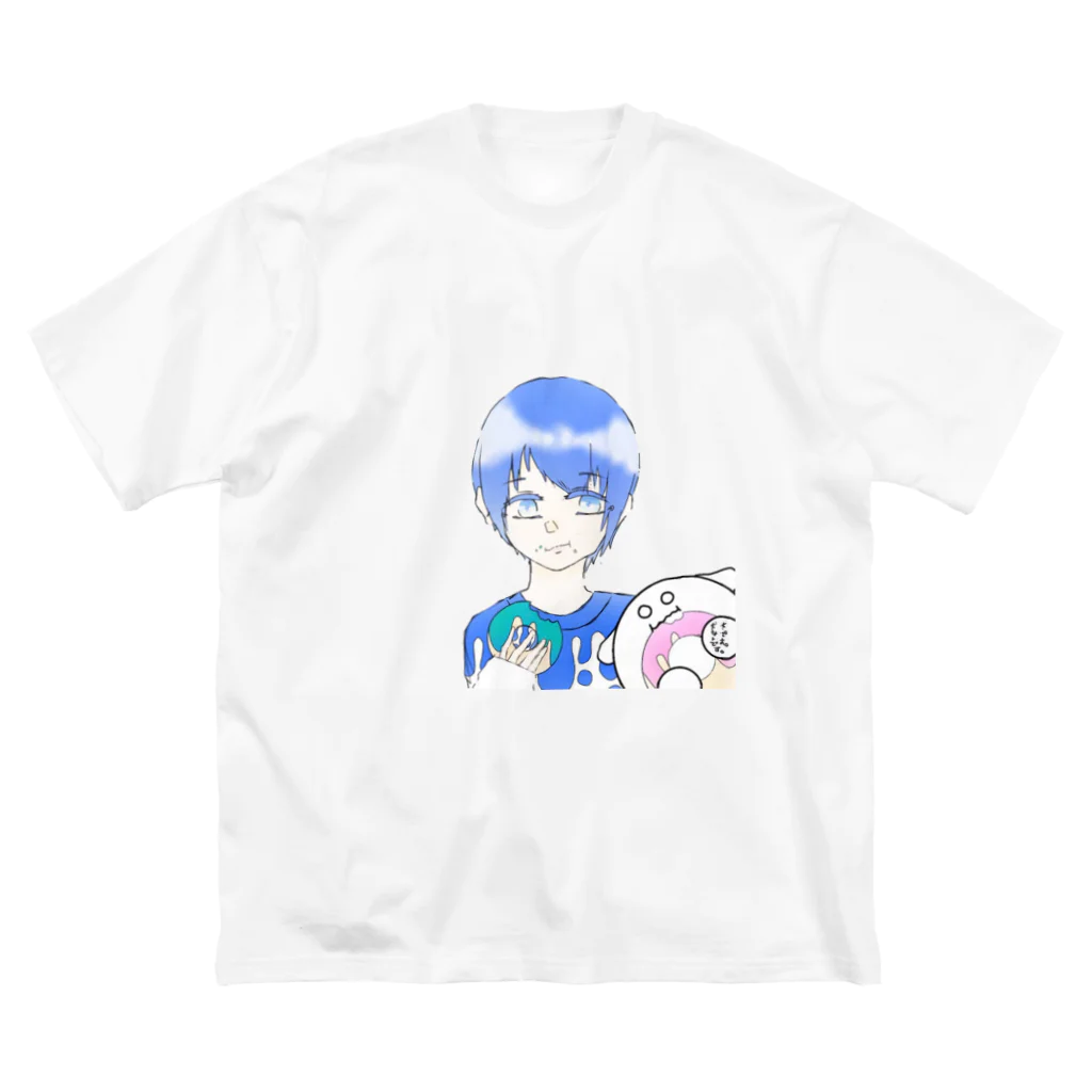 うみたくん@貴方解剖純愛歌のうみたくんグッズ Big T-Shirt