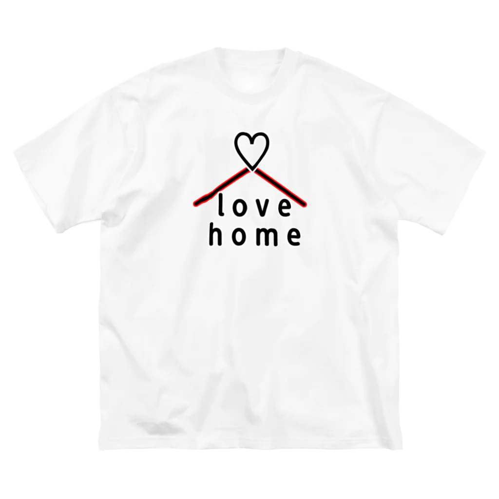 chaiのlovehome ビッグシルエットTシャツ