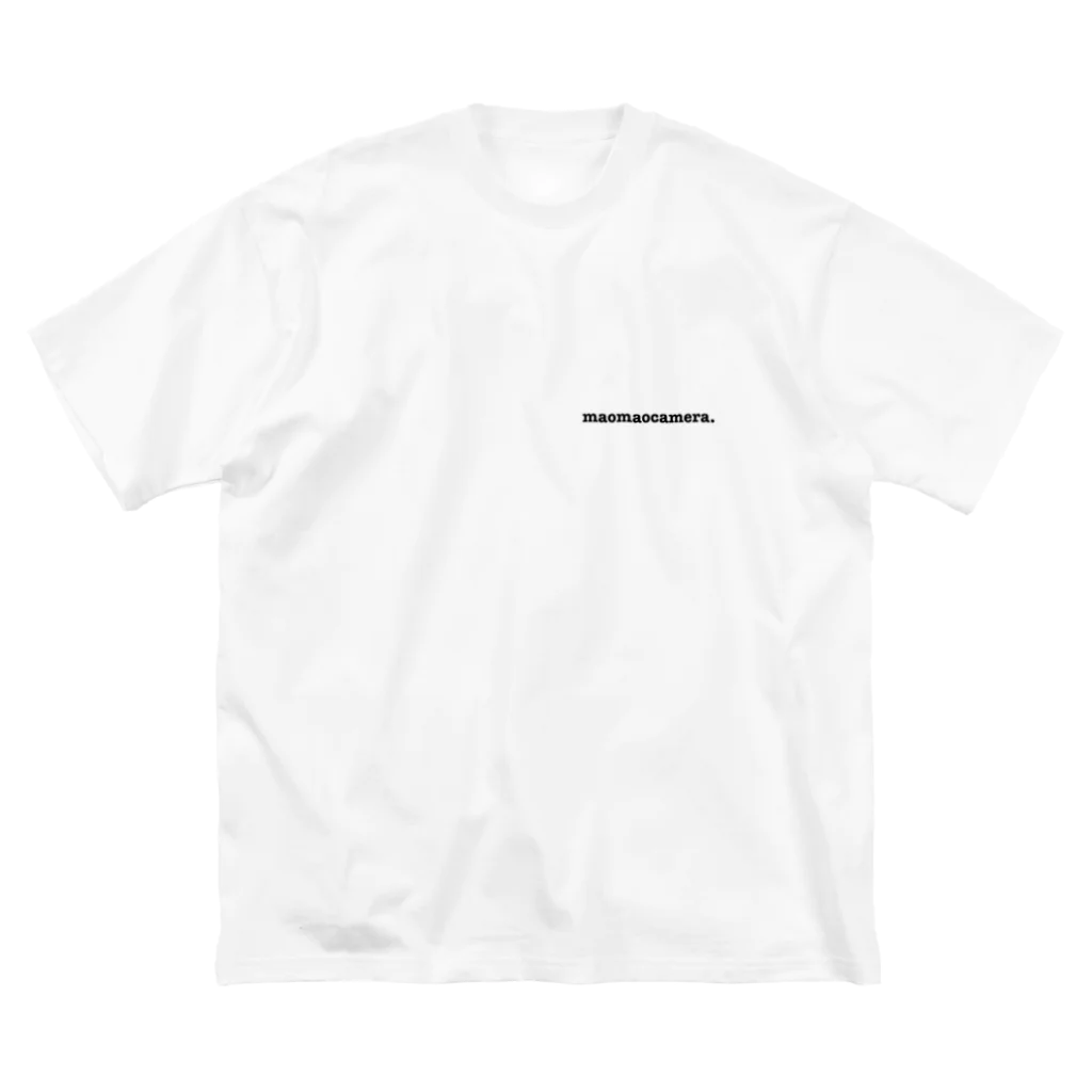 maomaoのriver ビッグシルエットTシャツ