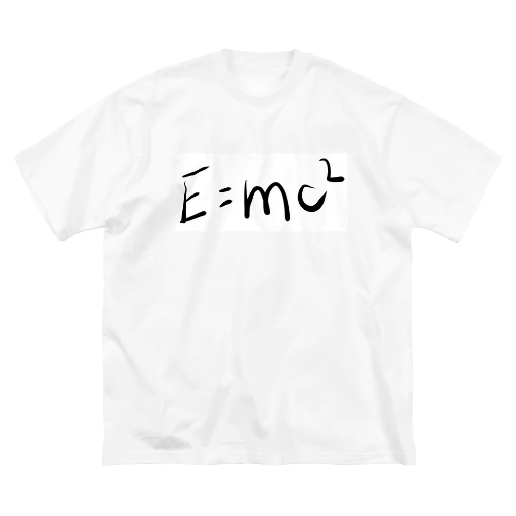 Orcaの物理法則　e=mc2 ビッグシルエットTシャツ