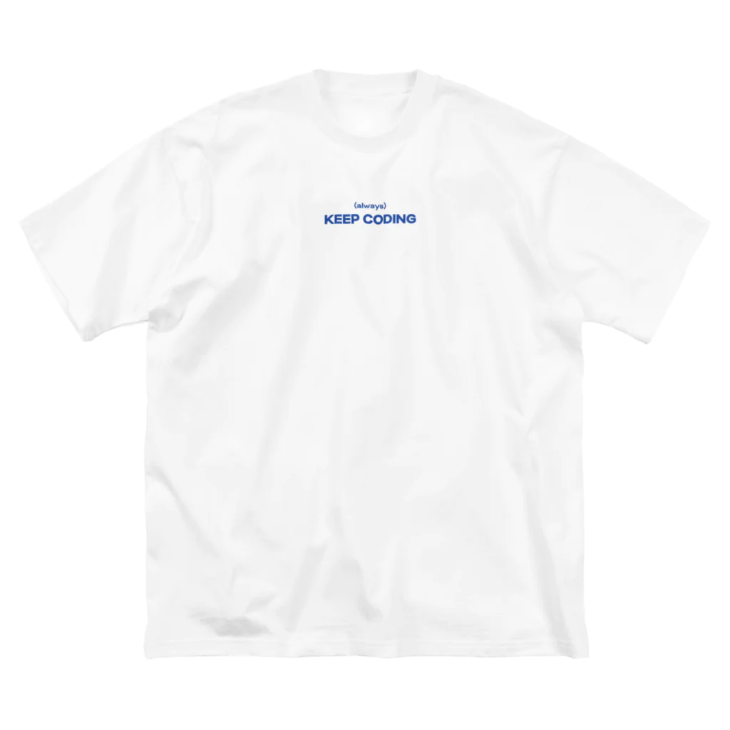 Yet Another Computer Clubの(always)KEEP CODING ビッグシルエットTシャツ