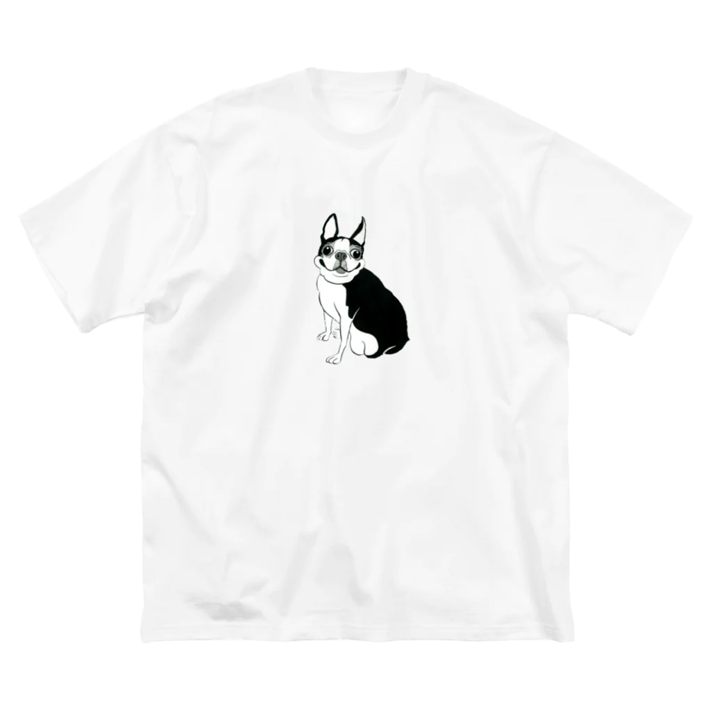 深爪エリーのボストンテリア Big T-Shirt