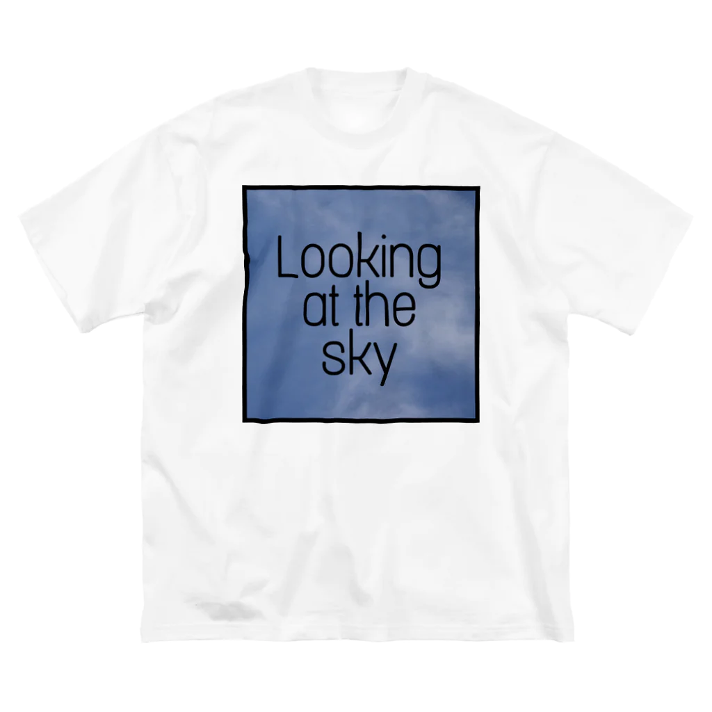 Chankiiiの空を見て ビッグシルエットTシャツ