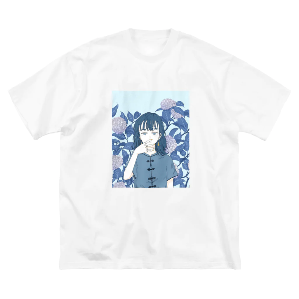 ヒヤサメの五月の ビッグシルエットTシャツ