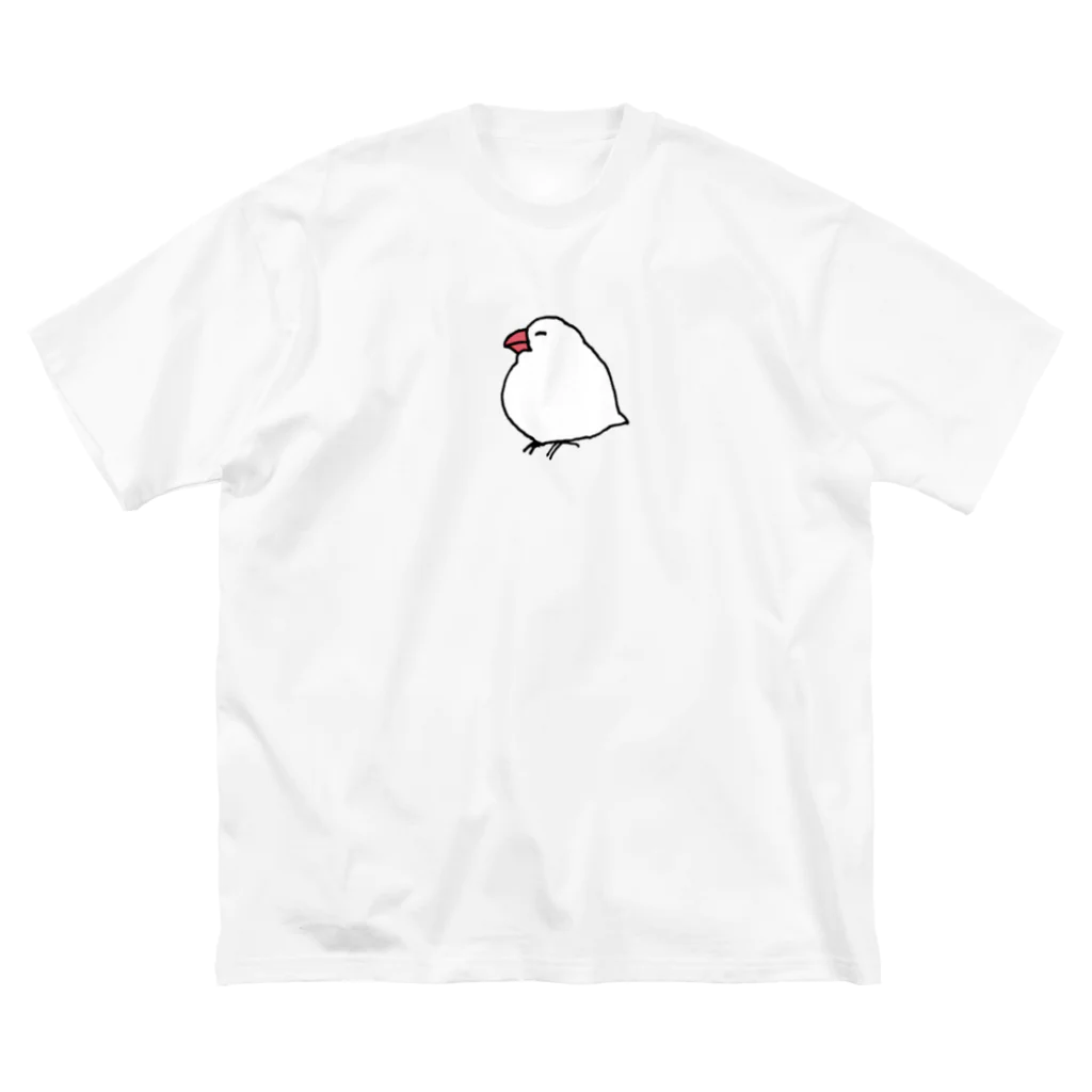 nekoの鳥 ビッグシルエットTシャツ