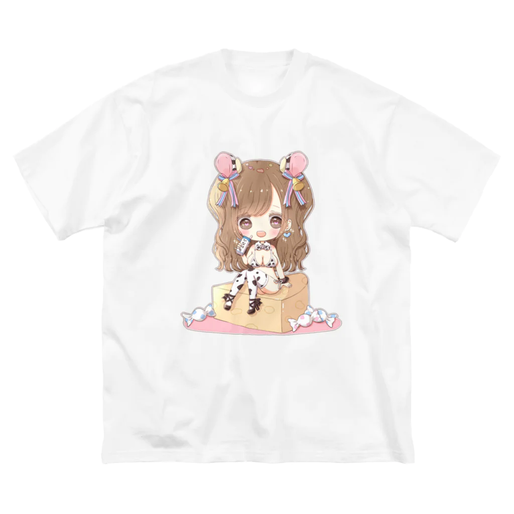 麻倉ひな子🦄🌸ひなぺちのひなぺち ビッグシルエットTシャツ