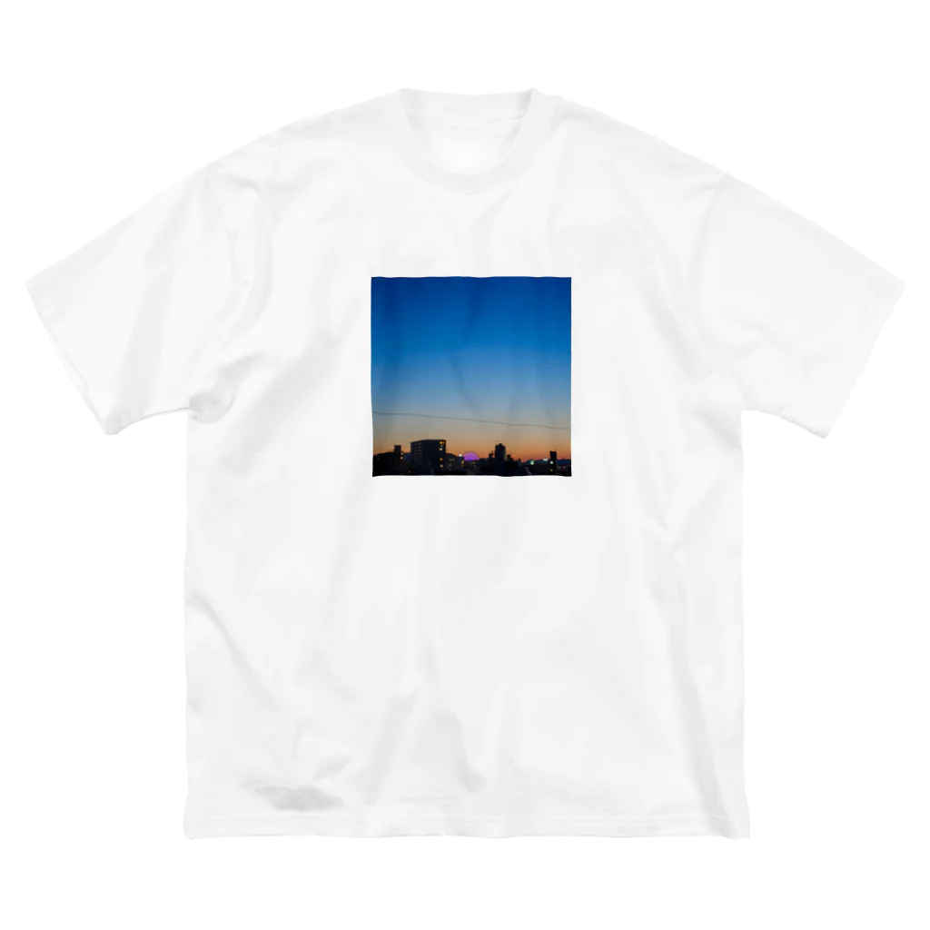 Ryuの気まぐれのKagoshima Sunset ビッグシルエットTシャツ