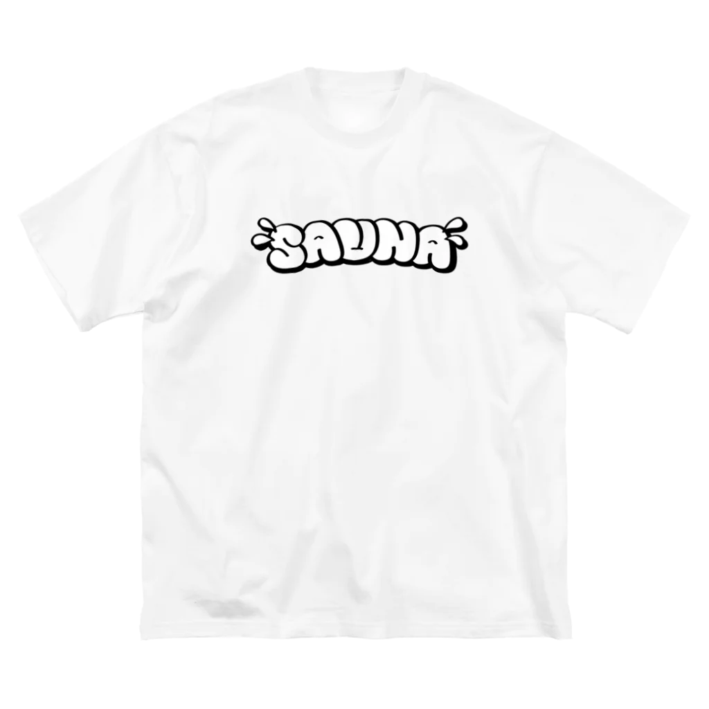 ユキチのグラフィティ〝SAUNA〟 ビッグシルエットTシャツ