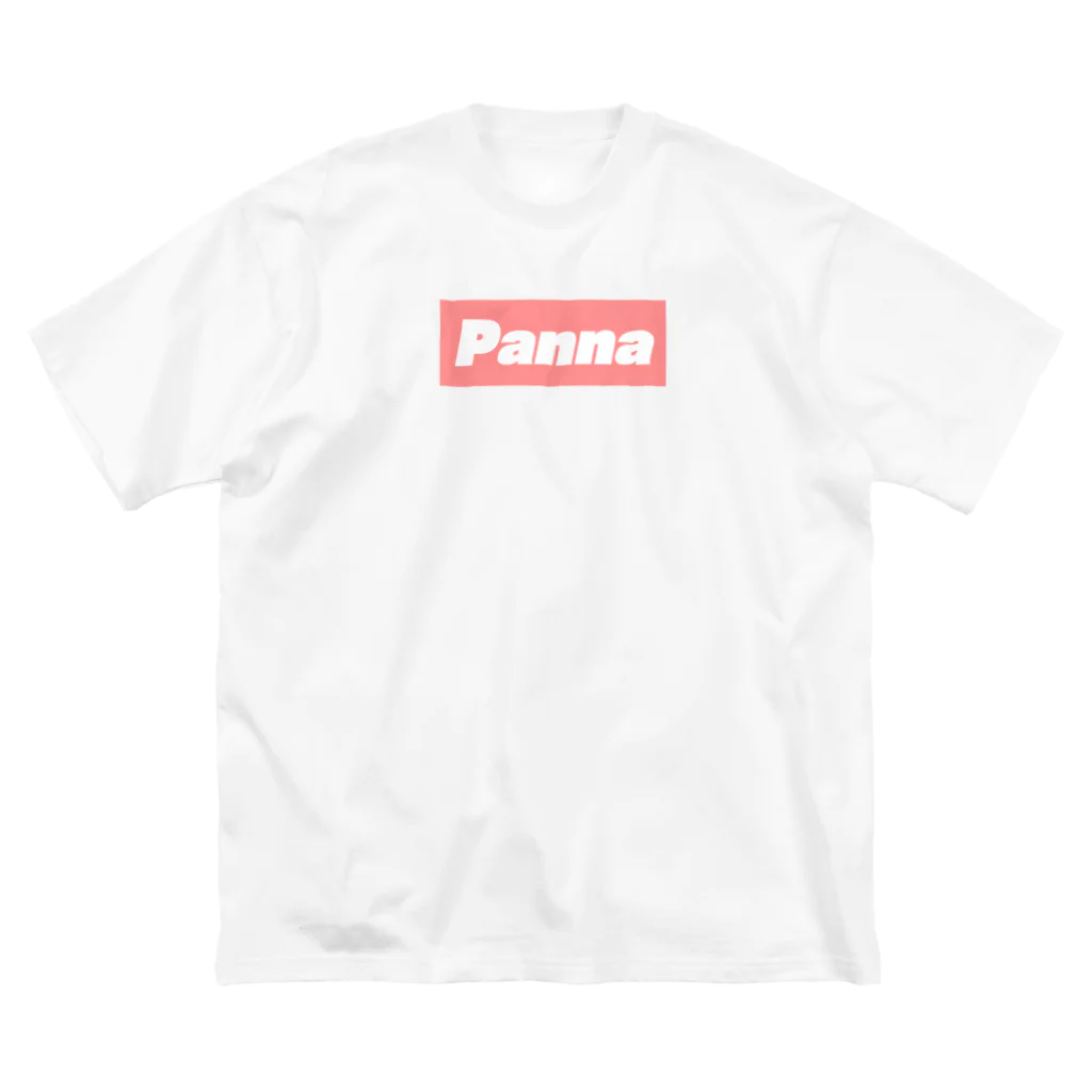 イエネコのPanna 『生クリーム』 ビッグシルエットTシャツ