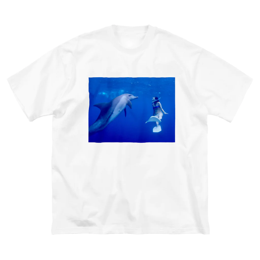 くりみなのmeet dolphine  ビッグシルエットTシャツ