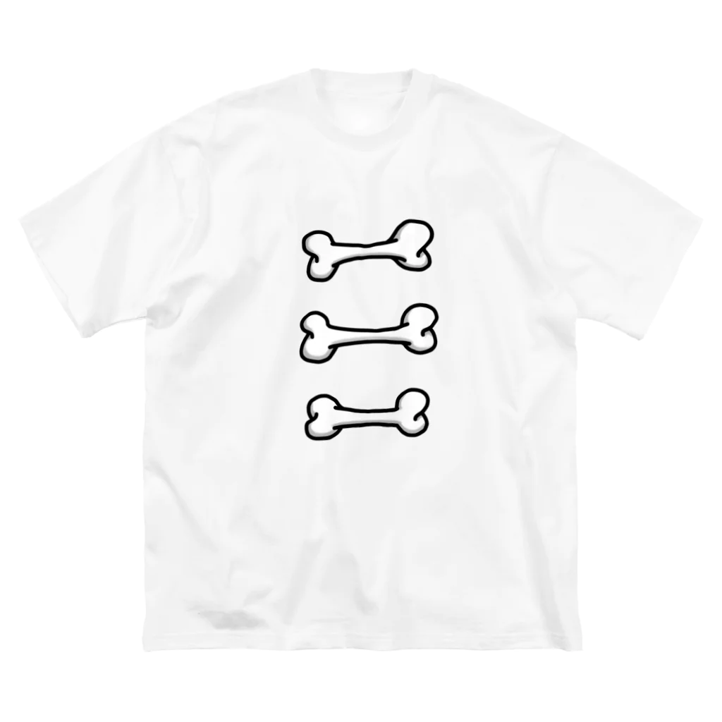 strange worksのボーン ビッグシルエットTシャツ